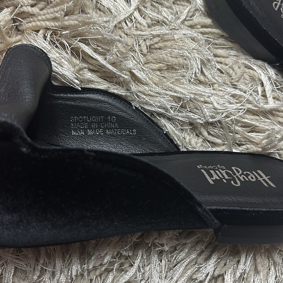NEW Corkys | Hey Girl Slip On Mules Size 10 Black Velvet - Picture 9 of 9